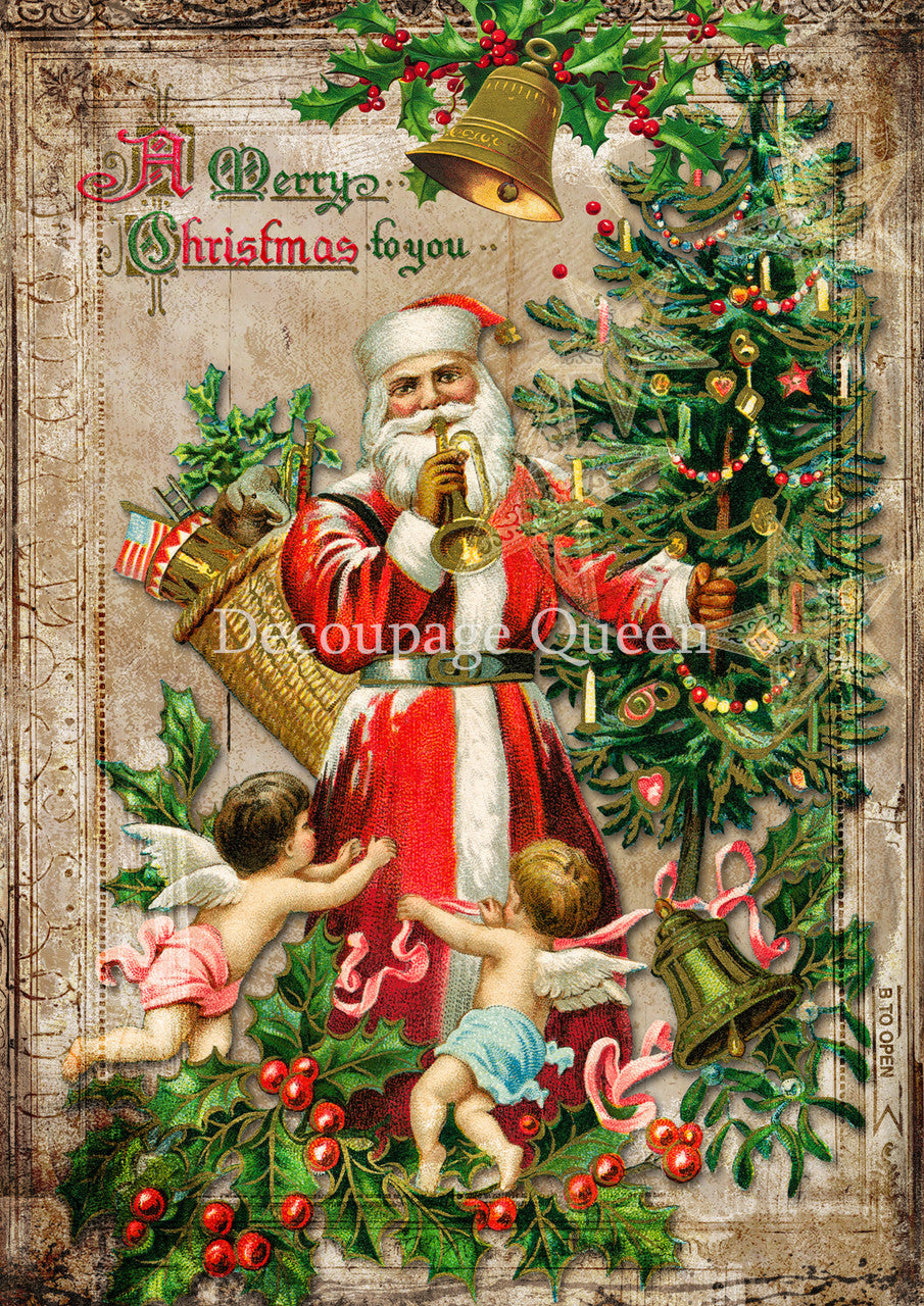 Decoupage Queen-A Merry Christmas To You 0692