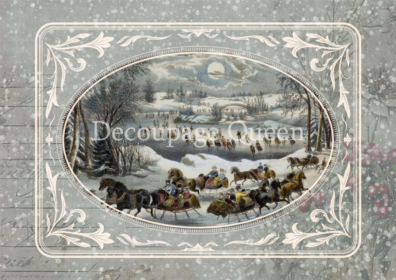 Decoupage Queen-Central Park 0667