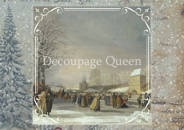 Decoupage Queen-Frosty Day 0668