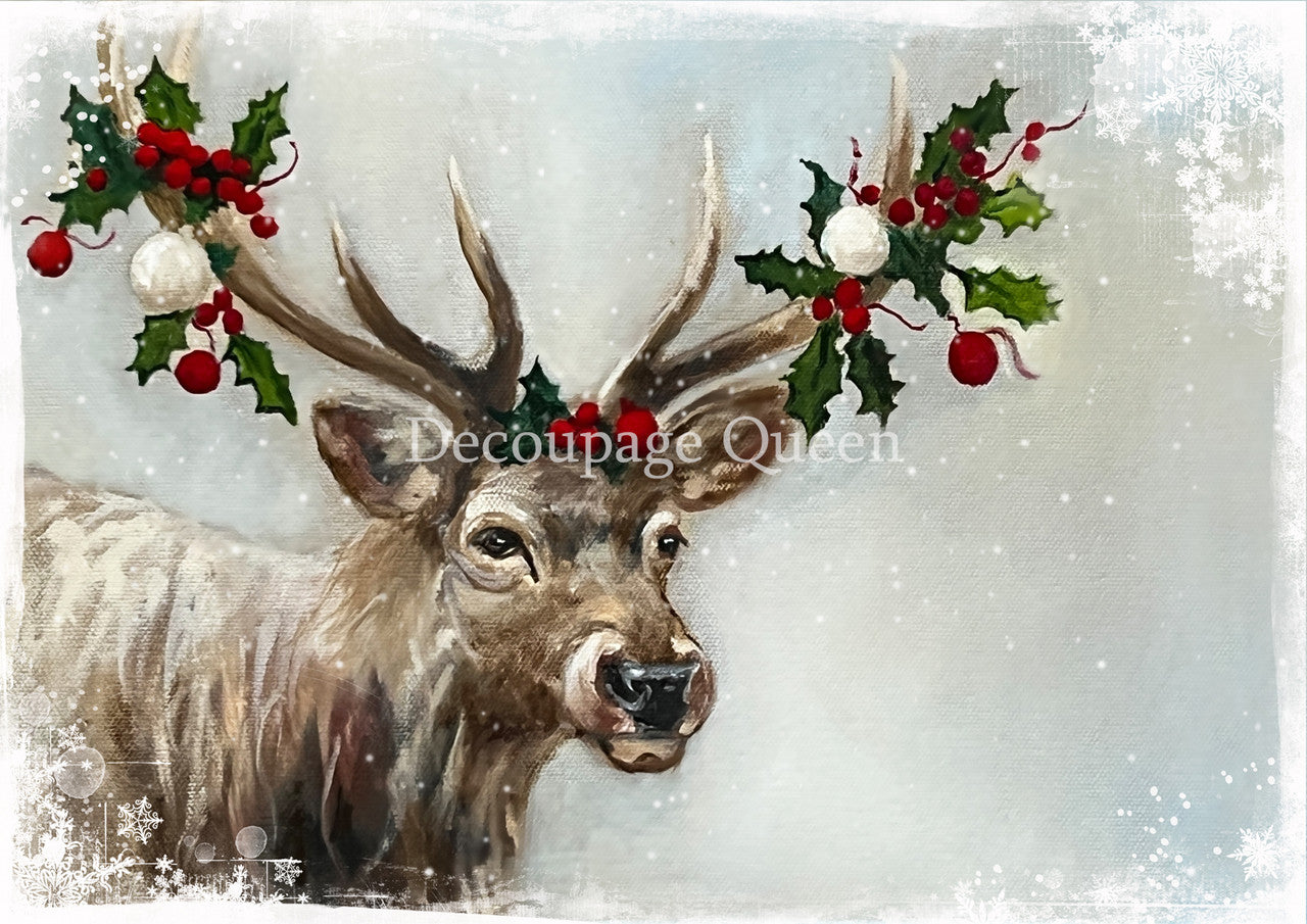 Teresa Rene Art-Snowy Elk 0701