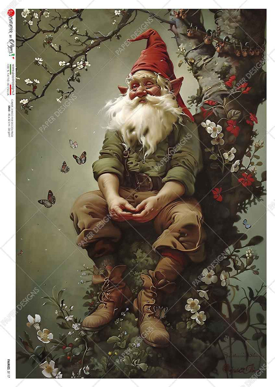 2024-Paper Designs-Pondering Christmas Gnome 0117