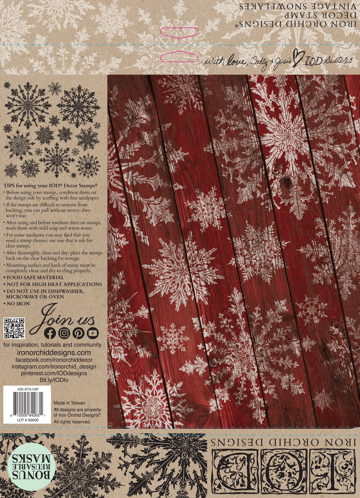 2024-Vintage Snowflakes (New Release)